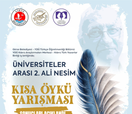Ali Nesim Kısa Öykü Yarışması’nda dereceye girenler açıklandı