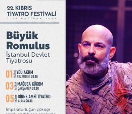 “Büyük Romulus” bu akşam Girne Amfi Tiyatro’da sahnelenecek