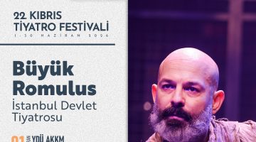“Büyük Romulus” bu akşam Girne Amfi Tiyatro’da sahnelenecek