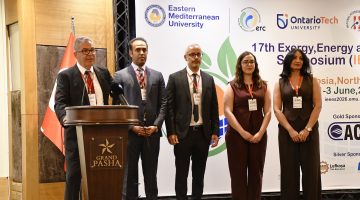 DAÜ iş birliğinde Uluslararası Enerji ve Çevre Sempozyumu yapıldı