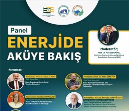 “Enerjide Aküye Bakış” başlıklı panel düzenlenecek
