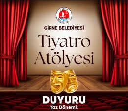 Girne Belediyesi, Tiyatro Atölyesi için kayıtların başladığını duyurdu
