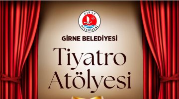 Girne Belediyesi, Tiyatro Atölyesi için kayıtların başladığını duyurdu