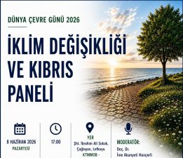 İki toplumlu “İklim Değişikliği ve Kıbrıs” paneli düzenleniyor