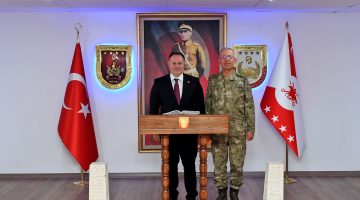 Meclis Başkanı Öztürkler, Korgeneral Topaloğlu’nu ziyaret etti