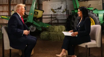Sunucunun sorusuna kızan Trump, NBC röportajını yarıda bıraktı