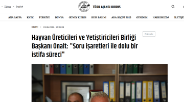 TAK’tan Hayvan Üreticileri ve Yetiştiricileri Birliği’nin iddialarına yanıt